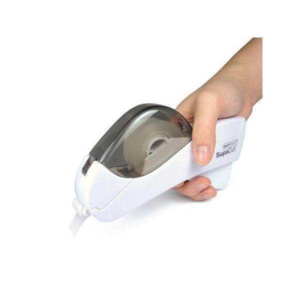 Dispenzor na lepiacu pásku, RAPESCO „SupaCut”, biely