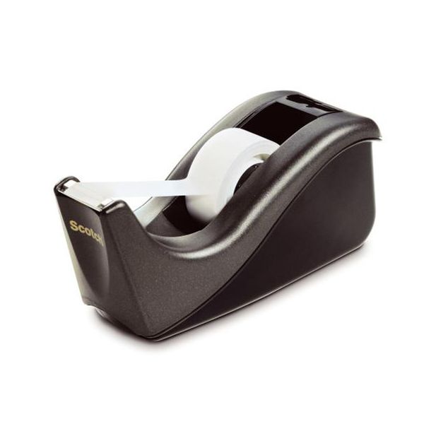 Stolný dávkovač lepiacej pásky, 3M SCOTCH "C60", čierny