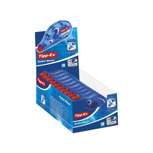 Korekčný roller, 4,2 mm x 10 m, TIPP-EX "Pocket Mouse"