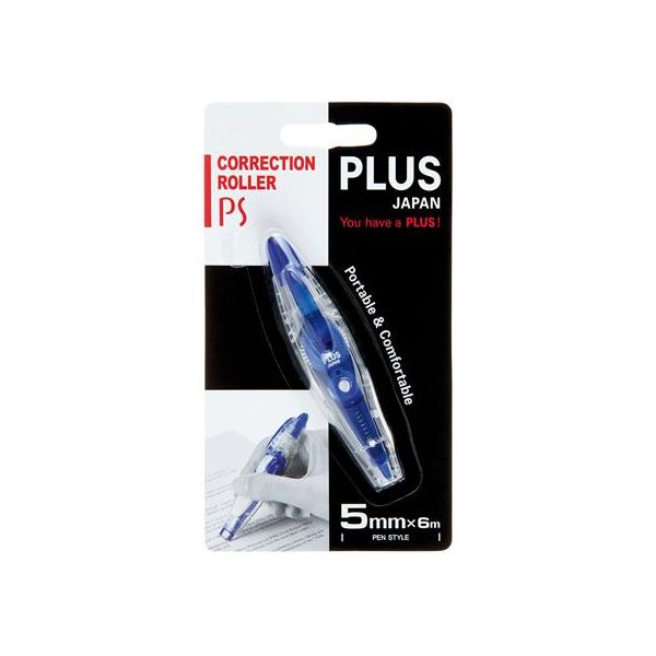 Korekčný roller, 5mm x 6m, PLUS "PS", modrý