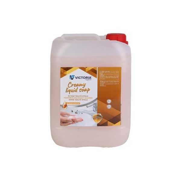 Tekuté mydlo, šetrné k pokožke, 5 l, VICTORIA HYGIENE