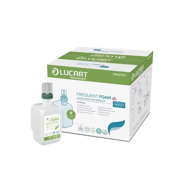 Penové mydlo, 0,9 l, LUCART "IDENTITY Frequent", s aloe vera