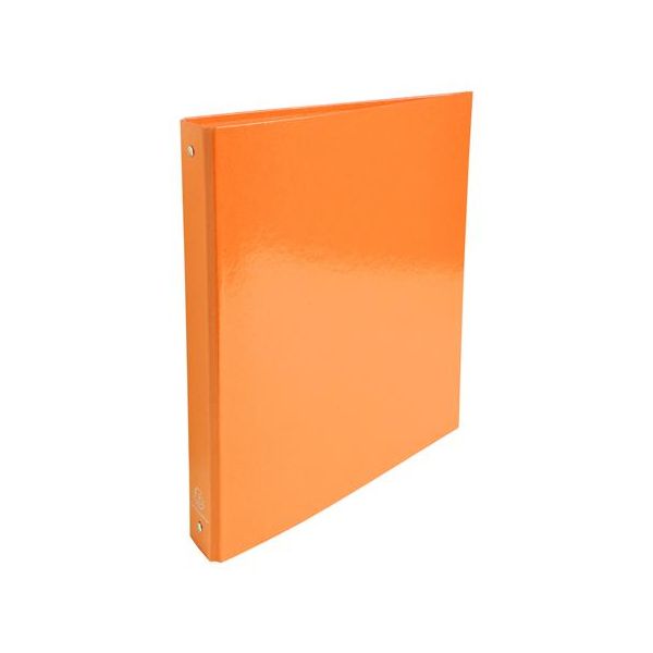 Krúžkový šanón, 4 krúžky, 40 mm, kartón, EXACOMPTA "Iderama", oranžový