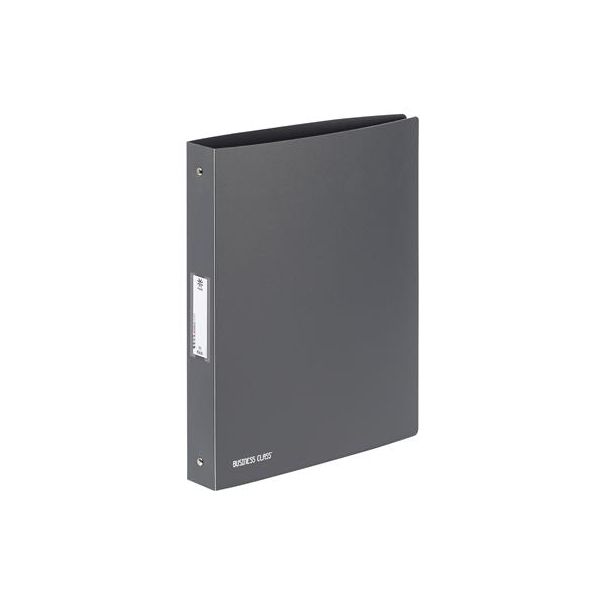 Krúžkový šanón, 4 krúžky, 40 mm, A4, VIQUEL "Business Class", sivý