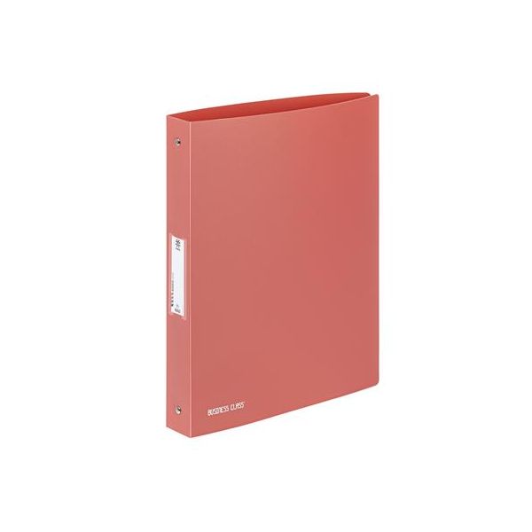 Krúžkový šanón, 4 krúžky, 40 mm, A4, VIQUEL "Business Class", koralový