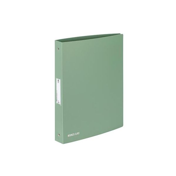 Krúžkový šanón, 4 krúžky, 40 mm, A4, VIQUEL "Business Class", khaki