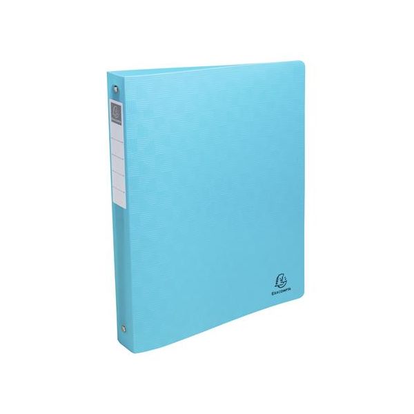 Krúžkový šanón, 4 krúžky, 40 mm, A4+, PP, EXACOMPTA "Pop`Nco", mix farieb