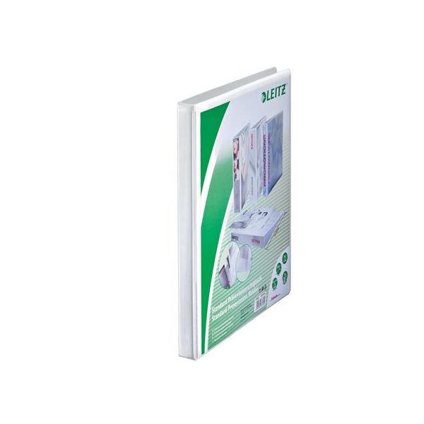 Krúžkový šanón, panoramatický, 2 krúžky, tvar ,,O", 30 mm, A4 Maxi, biely