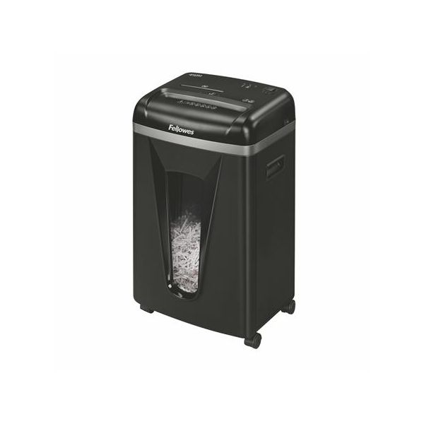 Skartovací stroj, mikro konfety, 9 listov, FELLOWES "Microshred 450M"