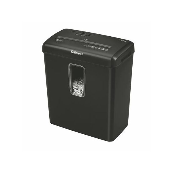 Skartovací stroj, konfety, 6 listov, FELLOWES "Powershred® P-30C"