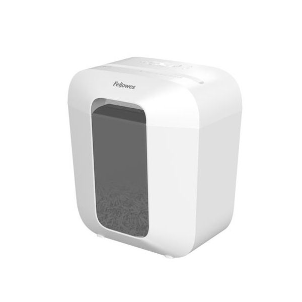 Skartovací stroj, konfety, 6 listov, FELLOWES "Powershred® LX25", biela