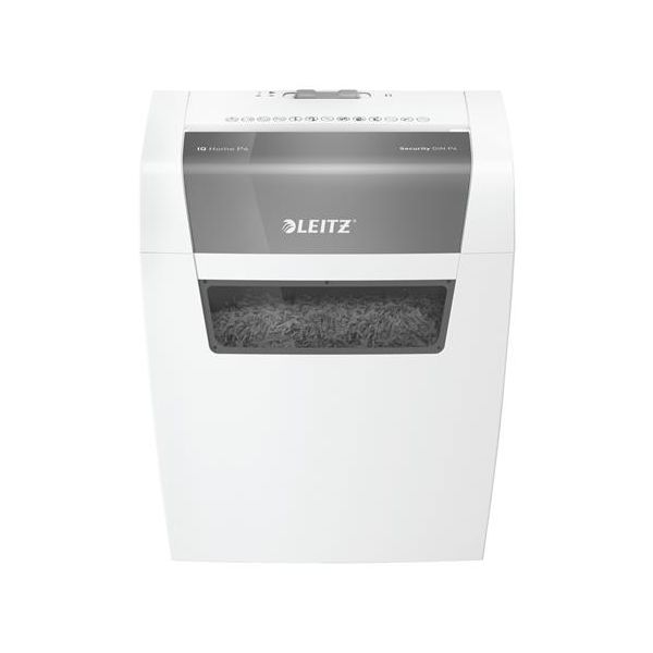 Skartovací stroj, konfety, 6 listov, LEITZ "IQ Home"