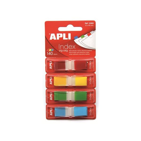 Záložky, 140 ks/bal, APLI