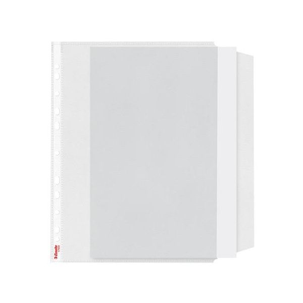 Euroobal s chlopňou, A4, 100 mikr., drsný povrch, ESSELTE