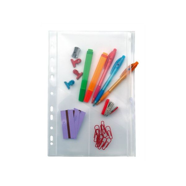 Euroobal, so zipsom, A4, 200 mikr., číry, 2 priehradky, VIQUEL