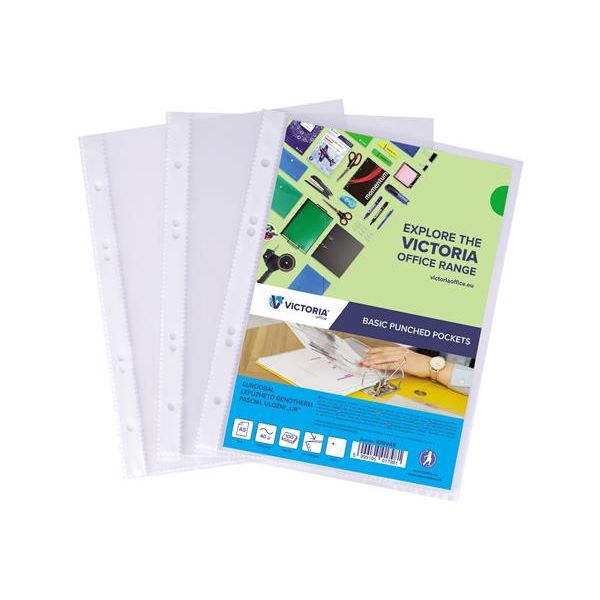 Euroobal, A5, 40 mikr. číry, VICTORIA OFFICE