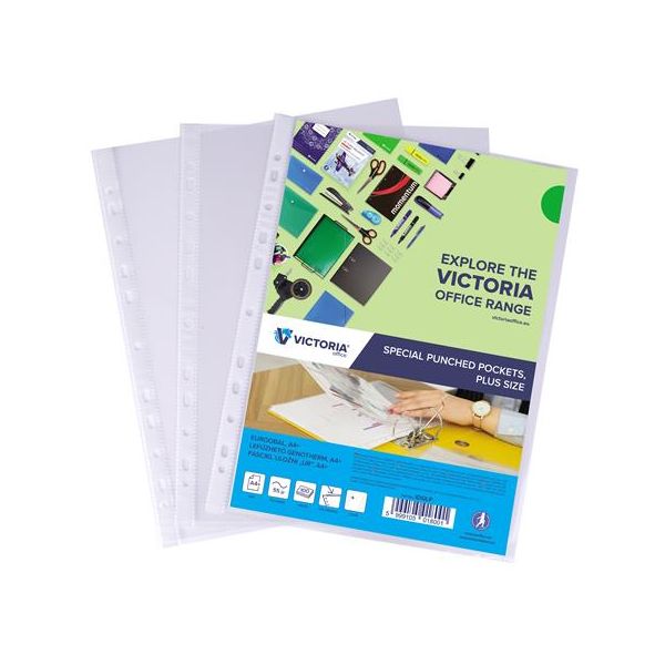 Euroobal, A4+, 55 mikr., číry, VICTORIA OFFICE