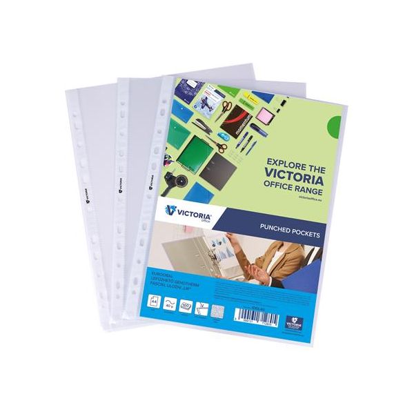 Euroobal, A4, 40 mikr., drsný povrch, VICTORIA OFFICE