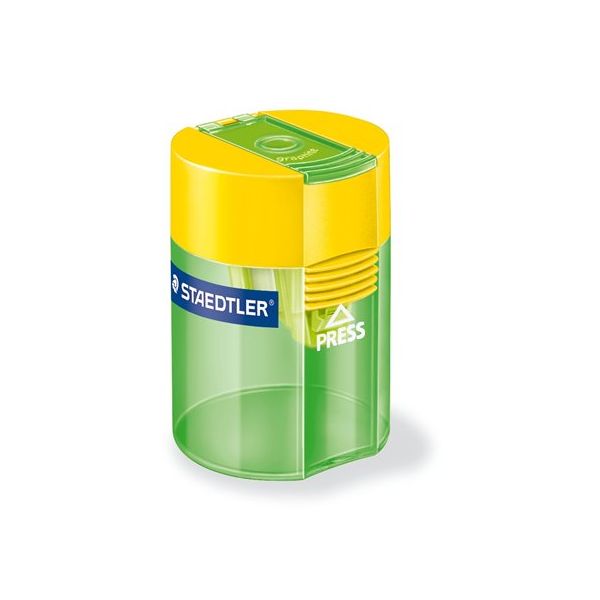 Strúhadlo, jednodierové, so zásobníkom, STAEDTLER "511", mix farieb