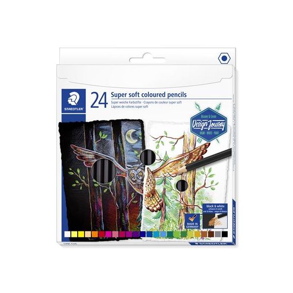 Farebné ceruzky, sada, šesťhranné, STAEDTLER "149 C", 24 rôznych farieb