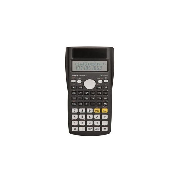 Vrecková kalkulačka, vedecká, 240 funkcií, MAUL "MSC 240 Eco"