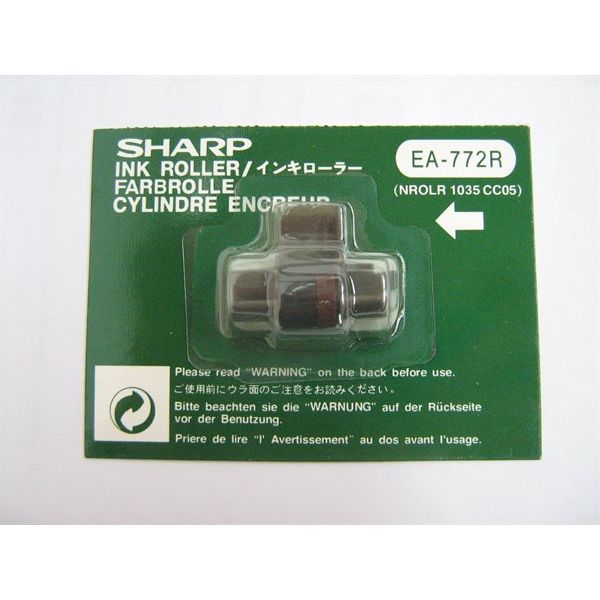 Farbiaci valček do kalkulačiek EL2901RC, EL2626H, EL2901PIII, SHARP, čierny