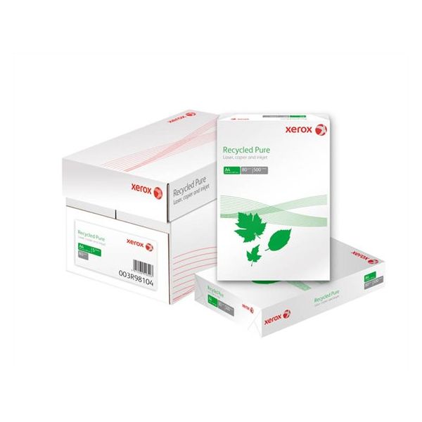 Kancelársky papier, recyklovaný, A4, 80 g,  XEROX "Recycled Pure"
