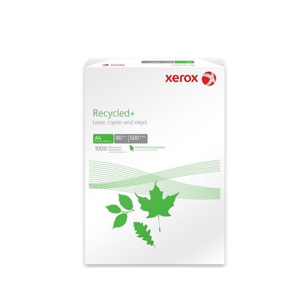 Kancelársky papier, recyklovaný, A3, 80 g,  XEROX "Recycled Plus"
