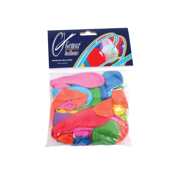 Balón, 18 cm, mix farieb