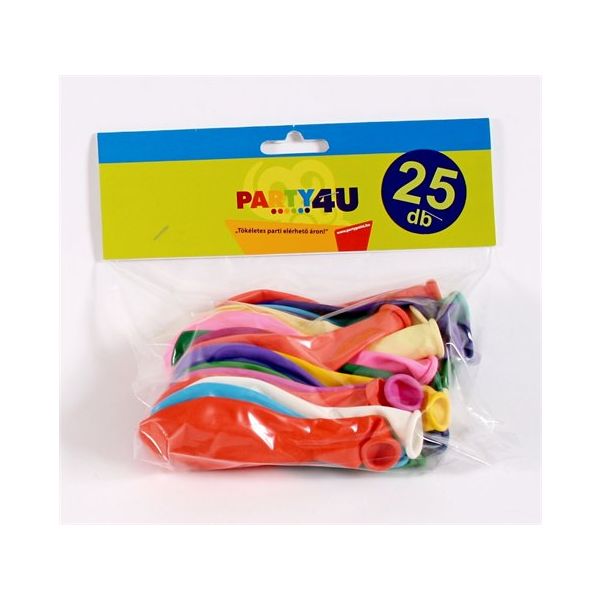 Balón, 26 cm, mix farieb