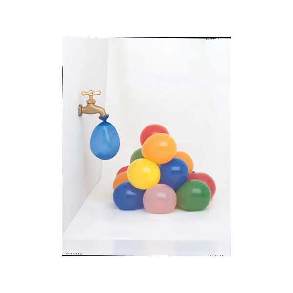 Vodná bomba, mix farieb