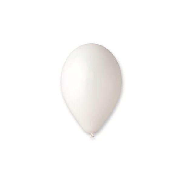 Balón, 30 cm, biely