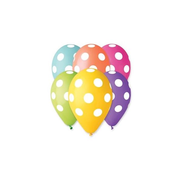 Balón, 30 cm, bodkovaný