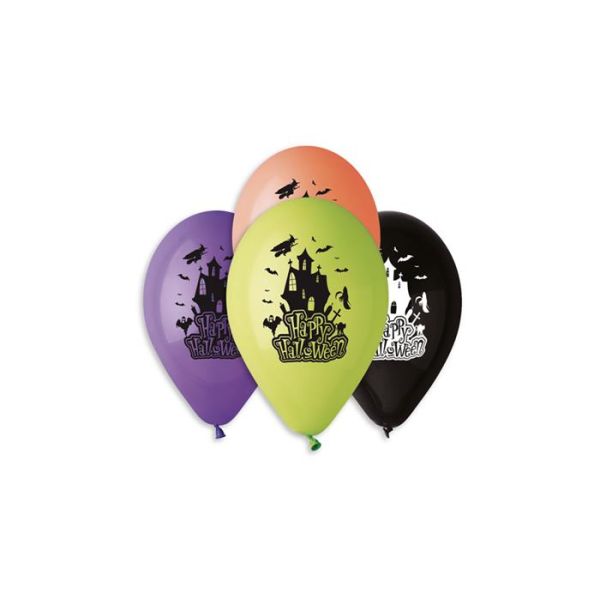 Balón, 30 cm, "Halloween Kaštieľ"