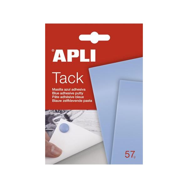 Lepiaca hmota,  57 g, APLI, modrá