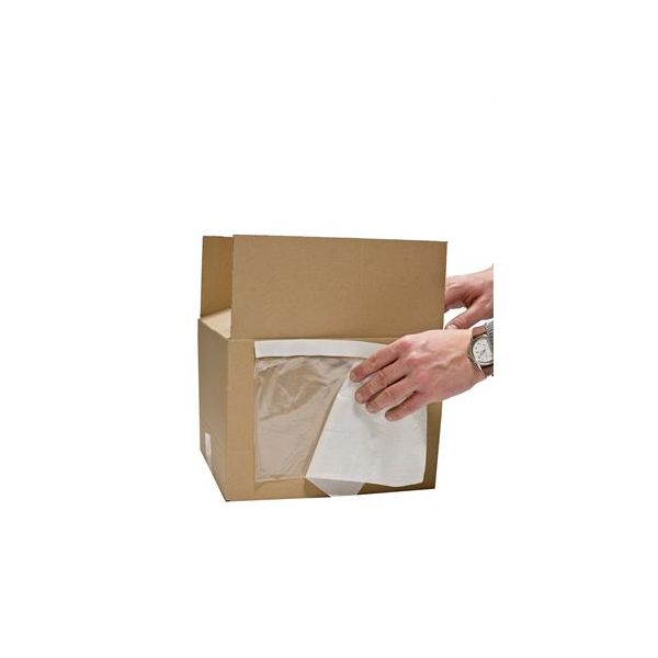 Vrecká na sprievodky, C/5, samolepiace, uzatvárateľné, 240x185 mm, 1000 ks/bal