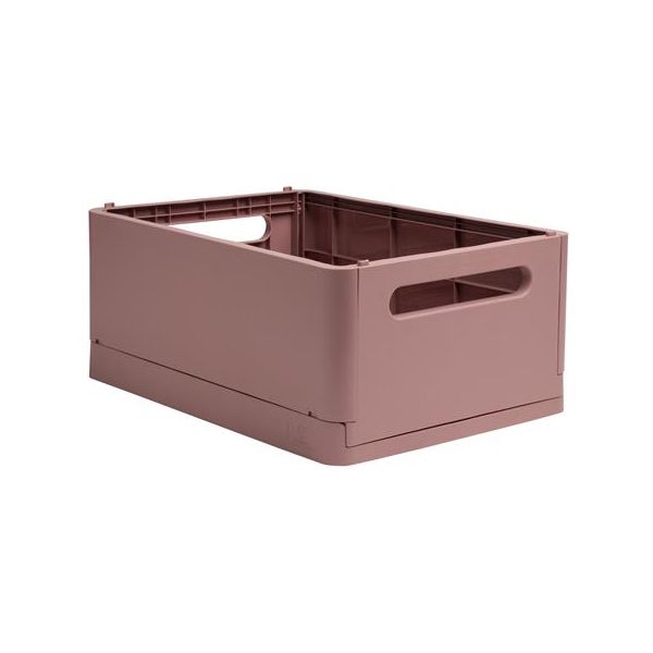 Úložná krabica, A4+, skladacia, EXACOMPTA "Skandi", ružová