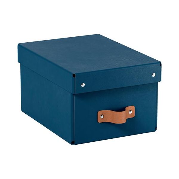 Úložný box, veľkosť S, LEITZ "Puro", modrý