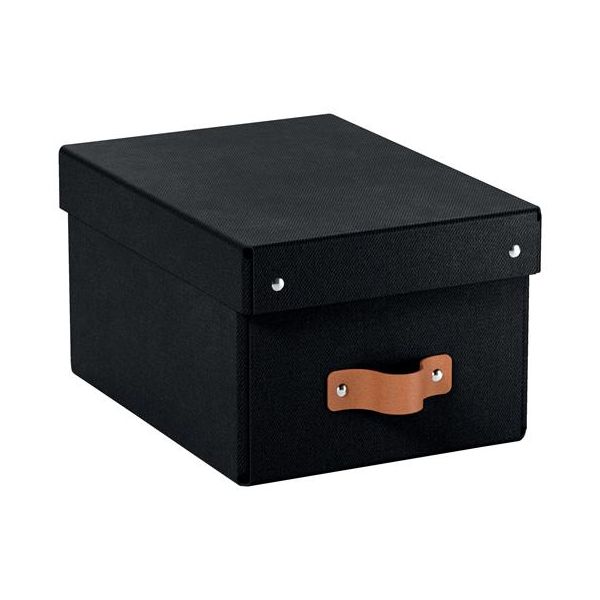 Úložný box, veľkosť S, LEITZ "Puro", čierny