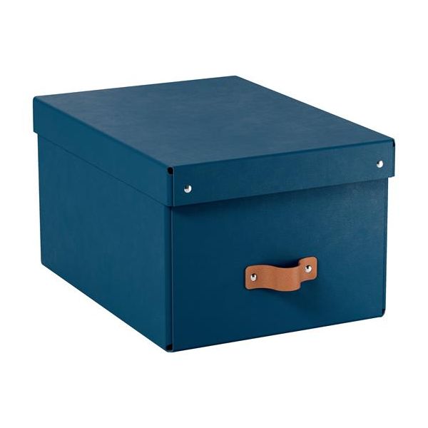 Úložný box, veľkosť M, LEITZ "Puro", modrý