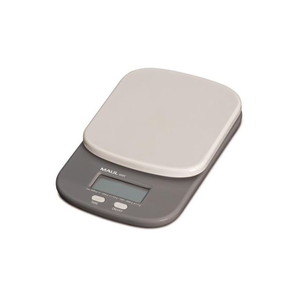 Váha na listy, digitálna, nosnosť 2 kg, MAUL "Start", sivá