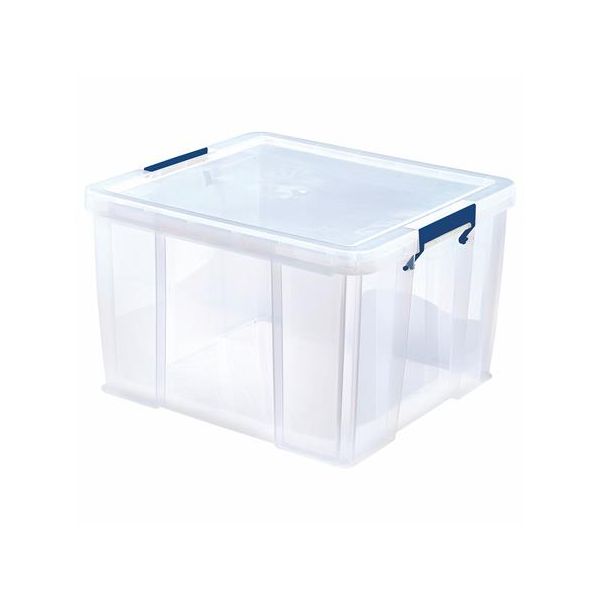 Úložný box, 48 l, FELLOWES, "ProStore™", priehľadná