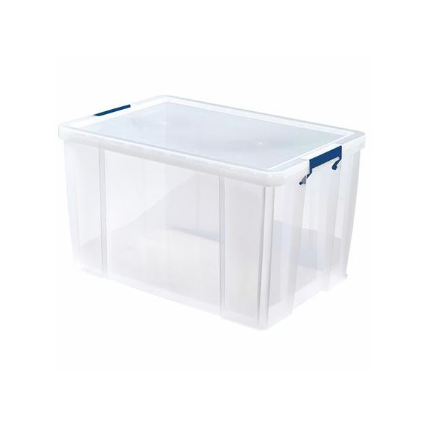 Úložný box, 85 l, FELLOWES, "ProStore™", priehľadná