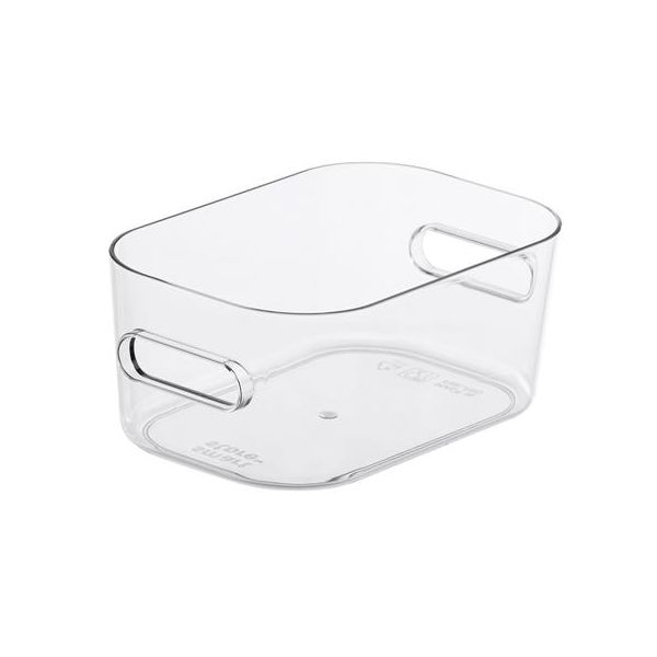 Úložný box, plastový, 0,6 l, SMARTSTORE "Compact XS", priehľadný