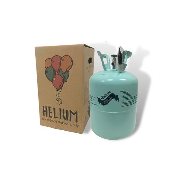 Héliová fľaša, na 30 balónov