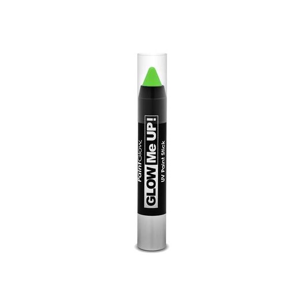 Ceruzka na tvár a telo, fluoreskujúca pod UV svetlom, neónová zelená