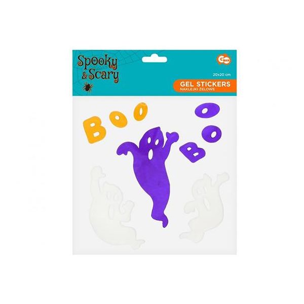 Nálepka, na okno, "Halloween", mix