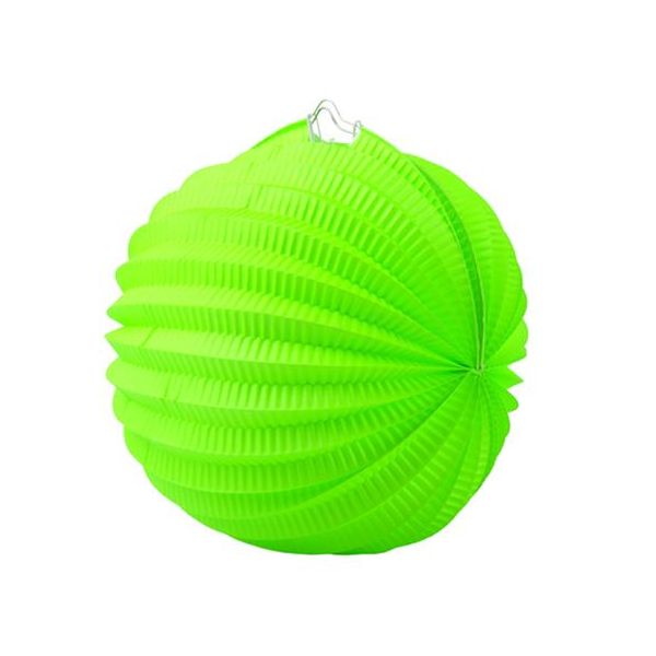 Lampión, okrúhly, 22 cm, zelený