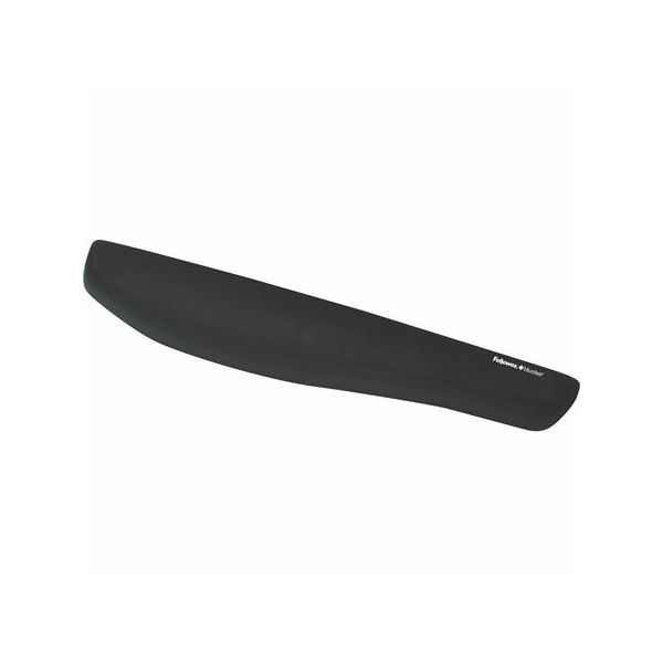 Opierka zápästia ku klávesniciam, s penovou výplňou, FELLOWES "PlushTouch™", čierna