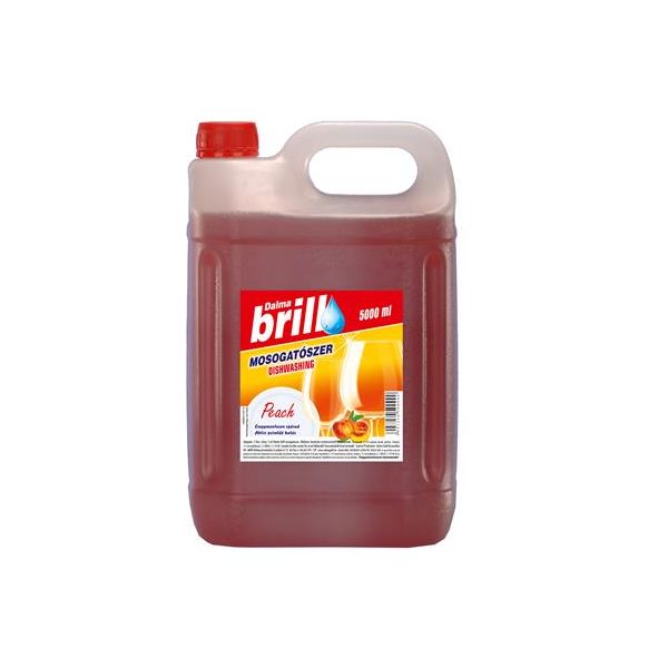 Čistiaci prostriedok na umývanie riadu "Brill", 5 l 